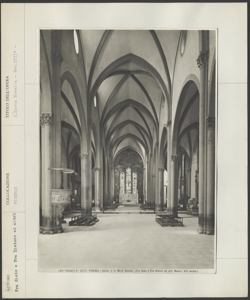 Firenze - Chiesa di Santa Maria Novella - Navata centrale e zona absidale