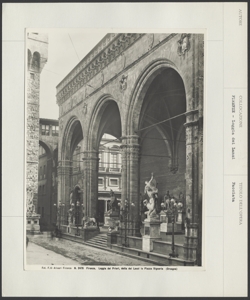 Firenze - Loggia dei Lanzi - Facciata