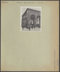 Firenze - Loggia del Mercato Nuovo