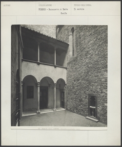 Firenze - Palazzetto di Parte Guelfa - Cortile