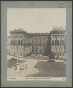 Firenze - Palazzo Pitti - Facciata e giardino