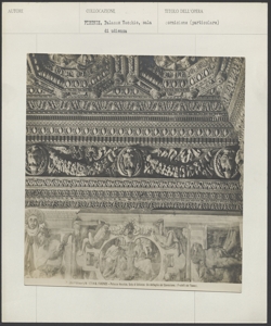 Firenze - Palazzo Vecchio - Sala di Udienza - Cornicione