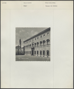 Forlì - Palazzo del Governo - Facciata