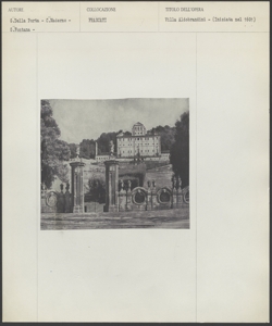 Frascati - Villa Aldobrandini