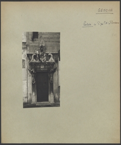 Genova - Chiesa di Santa Maria in Passione - Portale