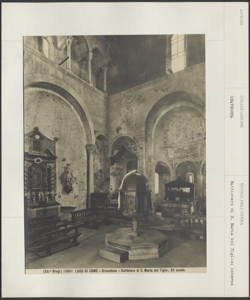Gravidona - Battistero di santa Maria del Tiglio - Interno
