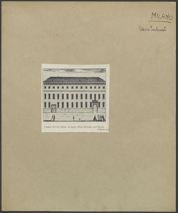 Milano - Palazzo Imbonati - Facciata