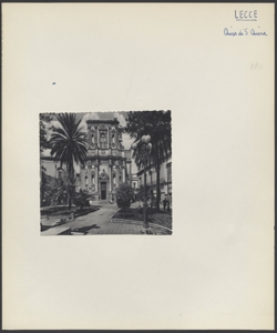 Lecce - Chiesa di Santa Chiara - Facciata