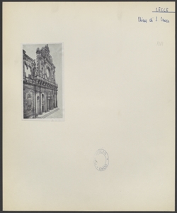 Lecce - Chiesa di Santa Croce - Facciata