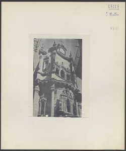 Lecce - Chiesa di San Matteo - Facciata
