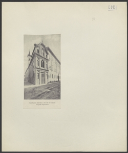 Lodi - Chiesa e seminario - Facciata