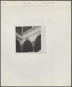 Mantova - palazzo dell'Intendenza di Finanza - Portico