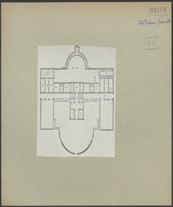 Maser - Villa Barbaro Giacomelli - Pianta