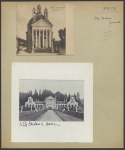 Maser - Villa Barbaro Giacomelli - Tempietto e facciata