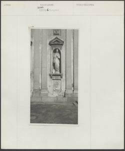 Milano - Certosa di Garignano - Statua