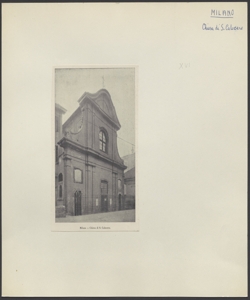 Milano - Chiesa di San Calogero - Facciata
