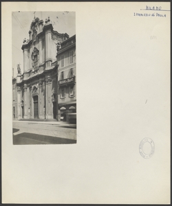 Milano - Chiesa di San Francesco di Paola - Facciata