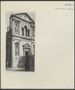 Milano - Chiesa dei Santi Paolo e Barnaba - Facciata