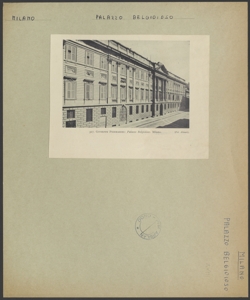 Milano - Palazzo Belgioioso - Facciata