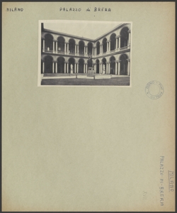 Milano - Palazzo Brera - Cortile interno