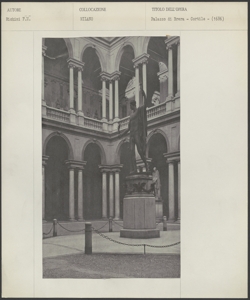 Milano - Palazzo Brera - Cortile interno