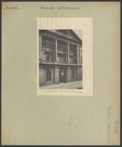 Milano - Palazzo Serbelloni - Facciata