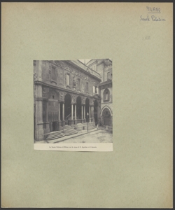 Milano - Palazzo delle Scuole Palatine - Facciata