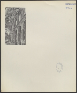 Montecassino - Basilica Cattedrale - Navata centrale e Zona absidale
