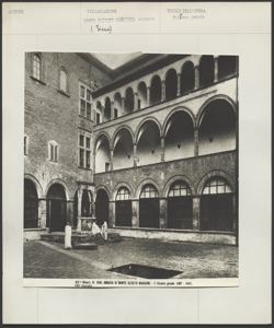 Monte Oliveto Maggiore - Abbazia - Chiostro grande