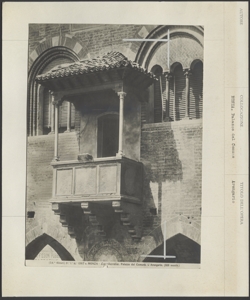 Monza - Palazzo del Comune Arengario - Balcone