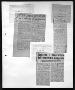 Stabilito il programma dell' undecima Triennale - La grande manifestazione artistica e industriale milanese verrà arricchita di nuove sezioni, sta in IL POPOLO DI MILANO - quotidiano