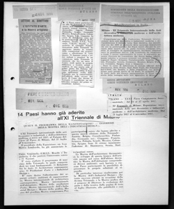 I Paesi esteri parteciperanno alla XI Triennale in numero sinora mai raggiunto, sta in ELETTRODOMESTICA - periodico