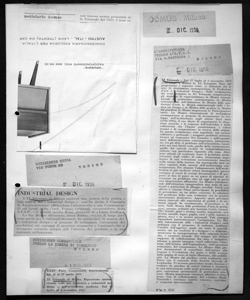 INDUSTRIAL DESIGN, sta in NOTIZIARIO SIPRA - periodico