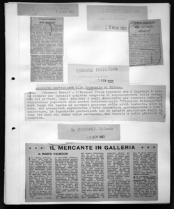 La Jugoslavia parteciperà alla Triennale di Milano., sta in ECOMOND PRESS - agenzia stampa