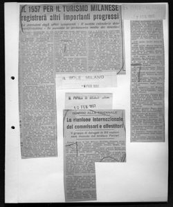 DOMANI ALLA TRIENNALE - La riunione internazionale dei commissari e allestitori - Il gruppo di delegati di 20 nazioni sarà ricevuto dal sindaco Ferrari, sta in IL POPOLO DI MILANO - quotidiano