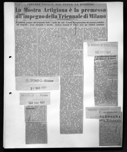 L'ARTIGIANATO SARDO alla Biennale di Milano, sta in IL GIORNALE DI SICILIA - quotidiano