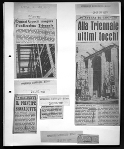 IL PRINCIPE BERNADOTTE, sta in CORRIERE LOMBARDO - quotidiano