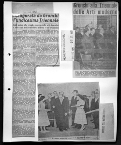 Inaugurata da Gronghi l'undicesima Triennale - Venti nazioni alla grande rassegna delle arti decorative e industriali dell'architettura moderna e dell'urbanistica, sta in Il Secolo XIX - Quotidiano