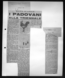Collaborazione tra artisti ed artigiani, sta in L'ARTIGIANATO D'ITALIA - periodico