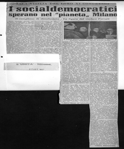 ALLA VIGILIA DEL LORO XI CONGRESSO - I socialdemocratici sperano nel 