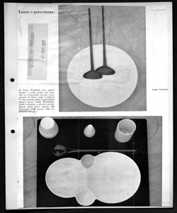 Tapio Wirkkala, sta in DOMUS - periodico