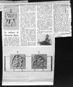 Le sculture di Ferruccio Quaia, sta in  - spoglio
