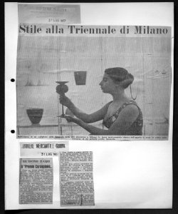 Stile alla Triennale di Milano, sta in CARLINO SERA - quotidiano