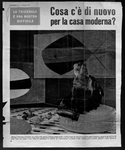 LA TRIENNALE È UNA MOSTRA DIFFICILE - Cosa c'è di nuovo per la casa moderna?, sta in L'EUROPEO - periodico