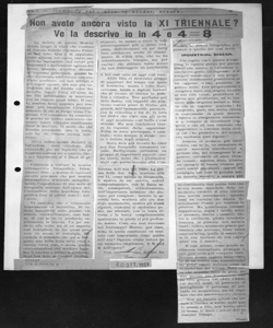 Non avete ancora visto la XI TRIENNALE? Ve la descrivo io in 4 e 4 = 8, sta in GIOPÌ - quotidiano