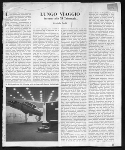 LUNGO VIAGGIO intorno alla XI Tiennale, sta in CIVILTÀ DELLE MACCHINE - periodico