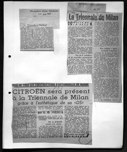 La Triennale de Milan, sta in SOIR - quotidiano