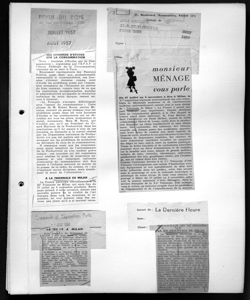 A LA TRIENNALE DE MILAN, sta in REVUE DU BOIS - periodico
