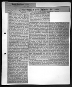 Modenschau der schönen formen, sta in DÜRENER NACHRICHTEN - quotidiano