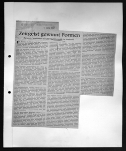 Zeitgeist gewinnt Formen, sta in BREMER NACHRICHTEN - quotidiano